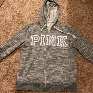 PINK Zip Up Hoodie